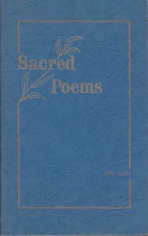 Seller image for Sacred Poems for sale by Goulds Book Arcade, Sydney