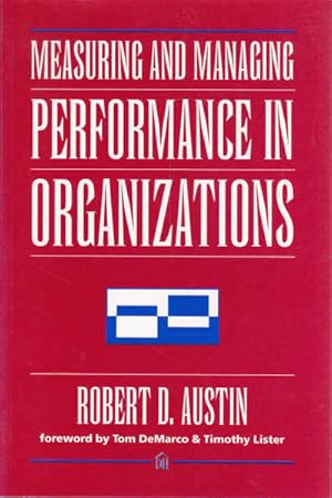 Seller image for Measuring and Managing Performance in Organizations for sale by Goulds Book Arcade, Sydney