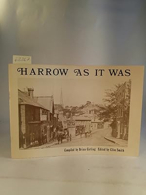 Seller image for Harrow as It Was for sale by ANTIQUARIAT Franke BRUDDENBOOKS