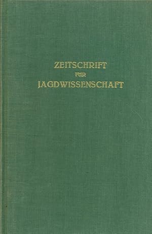 Zeitschrift für Jagdwissenschaft.Band 22.