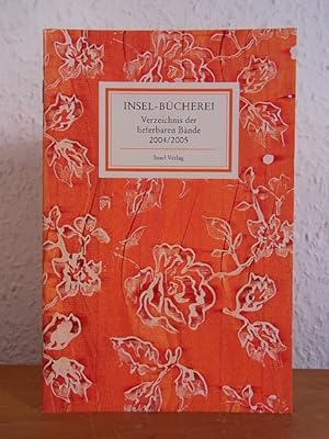 Insel-Bücherei. Verzeichnis der lieferbaren Bände 2004 / 2005