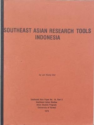 Seller image for Southeast Asian Research Tools Indonesia No. 16 Part II for sale by SEATE BOOKS