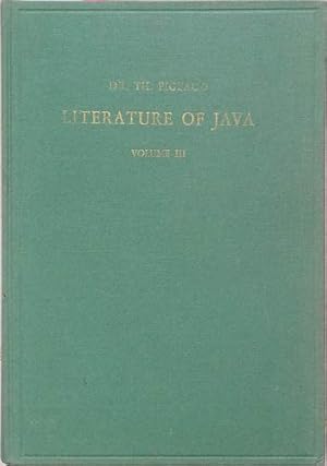 Imagen del vendedor de Literature of Java Vol. III a la venta por SEATE BOOKS