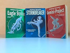 Gemini-Project + Stormbreaker + Eagle Strike 3 Bücher