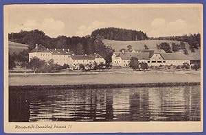 AK Marienstift-Donauhof, Passau II, Donau, alte Ansicht, 1948 gelaufen