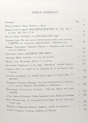 Mathesis e philia studi in onore di Marcello Gigante - a cura di salvatore cerasuolo -11- pubblic...