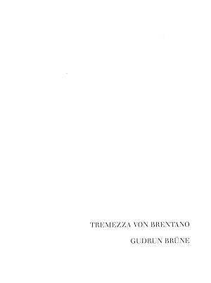 Seller image for Tremezza von Brentano. Gudrun Brne. Bildnisse und Menschenbilder for sale by Kunstmuseum der Stadt Albstadt