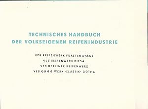 Technisches Handbuch der Volkseigenen Reifenindustrie. Reifenprofile und allgemeine Erklärungen.