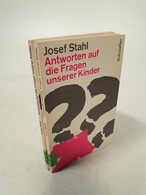 Imagen del vendedor de Antworten auf die Fragen unserer Kinder. Bd.1-2. Bd.1: Vorschulalter. Bd.2: Schulalter. a la venta por Antiquariat Bookfarm