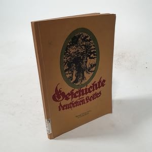 Bild des Verkufers fr Geschichte des deutschen Volkes. zum Verkauf von Antiquariat Bookfarm