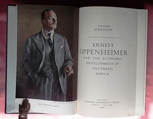 Bild des Verkufers fr Ernest Oppenheimer and the Economic Development of Southern Africa. zum Verkauf von Patrick Pollak Rare Books ABA ILAB