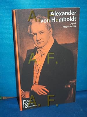 Bild des Verkufers fr Alexander von Humboldt in Selbstzeugnissen und Bilddokumenten (Rowohlts Monographien 131) zum Verkauf von Antiquarische Fundgrube e.U.