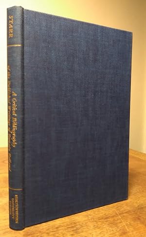Seller image for A Critical Bibliography of the Published Writings of Romain Rolland for sale by Structure, Verses, Agency  Books
