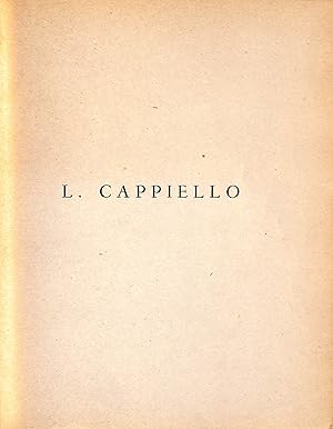 L. Cappiello Sa Vie et Son Oeuvre