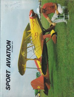 Sport Aviation October 1977, Volume 26 Number 10