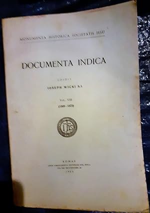 Documenta Indica VIII (1569-1573)