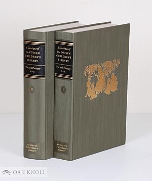 CATALOGUE OF THE COTSEN CHILDREN'S LIBRARY: THE TWENTIETH CENTURY (VOLS I & II)