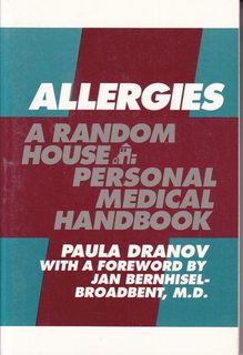 Allergies: A Random House Personal Medical Handbook