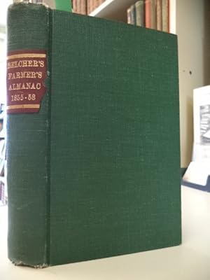 Belcher's Farmer's Almanack. For the Year of Our Lord 1855, 1856, 1857, 1858 [almanac]