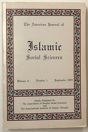The American Journal of Islamic Social Sciences - With signed letter from editor in chief