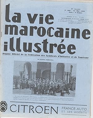 "LA VIE MAROCAINE ILLUSTRÉE" N°103 du 15/05/1932