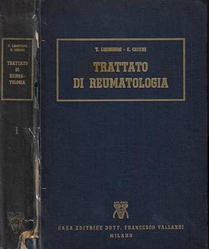 Image du vendeur pour Trattato di reumatologia Vol. I mis en vente par Biblioteca di Babele