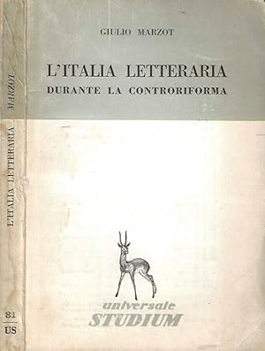 Bild des Verkufers fr L'Italia letteraria durante la controriforma zum Verkauf von Biblioteca di Babele