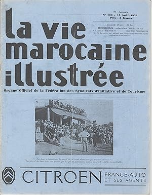 "LA VIE MAROCAINE ILLUSTRÉE" N°109 du 15/08/1932