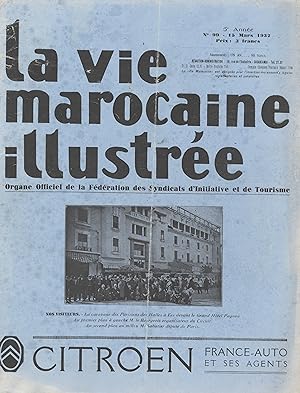 "LA VIE MAROCAINE ILLUSTRÉE" N°99 du 15/03/1932