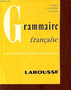 Image du vendeur pour Grammaire franaise. mis en vente par Le-Livre