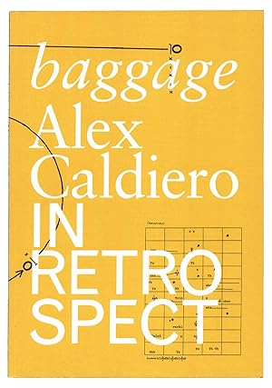 Immagine del venditore per Baggage: Alex Caldiero in Retrospect venduto da Ken Sanders Rare Books, ABAA