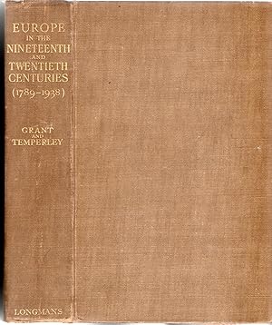 Europe in the Nineteenth and Twentieth Centuries (1789-1939)