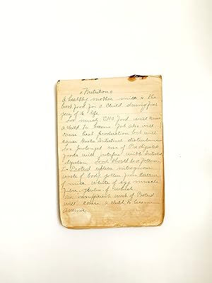 Original Handwritten Manuscript Notebook Offering an Enlightening Documentation of Pediatric Medi...