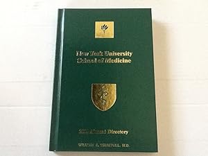 New York University School of Medicine 2001 Alumni Directory