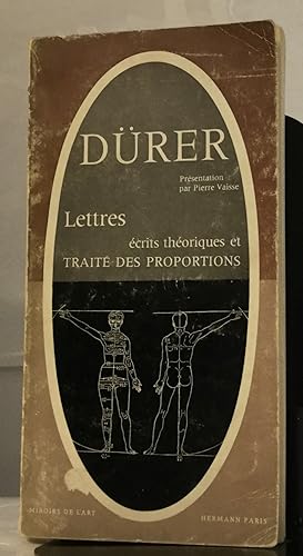 Image du vendeur pour Lettres et ecrits theoriques Traite des proportions mis en vente par Nick of All Trades