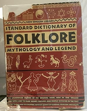 Imagen del vendedor de Funk & Wagnalls Standard Dictionary Of Folklore Mythology And Legend a la venta por Nick of All Trades