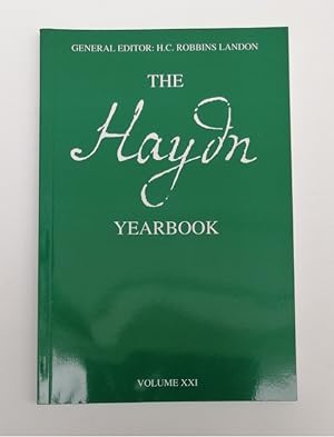 Seller image for The Haydn Yearbook. Vol. XXI (1997). for sale by Der Buchfreund