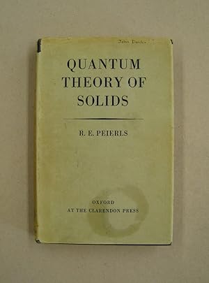 Seller image for Quantum Theory of Solids for sale by Midway Book Store (ABAA)