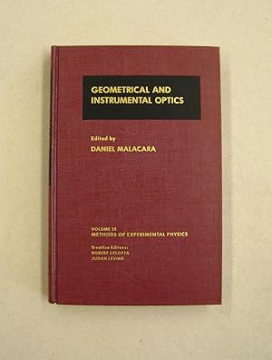 Imagen del vendedor de Geometrical and Instrumental Optics, Volume 25 (Methods in Experimental Physics) a la venta por Midway Book Store (ABAA)