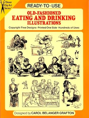 Ready-to-Use Old-Fashioned Eating and Drinking Illustrations