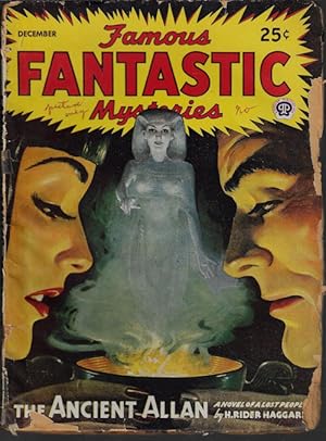 Image du vendeur pour FAMOUS FANTASTIC MYSTERIES: December, Dec. 1945 ("The Ancient Allen") mis en vente par Books from the Crypt