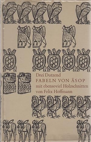 Seller image for Drei Dutzend Fabeln von sop mit ebensoviel Holzschnitten. for sale by Allguer Online Antiquariat