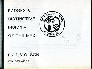 Badges & Distinctive Insignia of the MFO (Multinational Force & Observers)