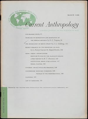 Seller image for Archaeology of Bering Strait in Current Anthropology Volume 1, Number 2 for sale by The Book Collector, Inc. ABAA, ILAB