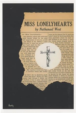 Seller image for Miss Lonelyhearts Nathanael West 1953 Book Postcard for sale by Postcard Finder