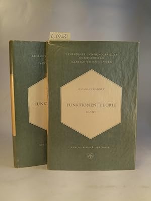 Funktionstheorie, erster und zweiter Band Mathematische Reihe, Band 8 und 9, Lehrbücher und Monog...