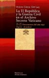 La II República y la Guerra Civil en el Archivo Secreto Vaticano: Documentos del año 1931 (Agosto...