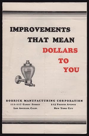 IMPROVEMENTS THAT MEAN DOLLARS TO YOU