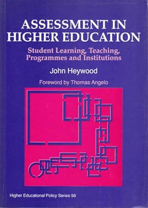 Immagine del venditore per Assessment in Higher Education: Student Learning, Teaching, Programmes and Institutions (Higher Education Policy Series 56) venduto da Goulds Book Arcade, Sydney