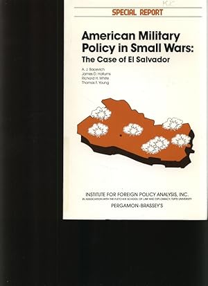 Imagen del vendedor de American military policy in small wars The case of ElSalvador a la venta por Antiquariat Bookfarm